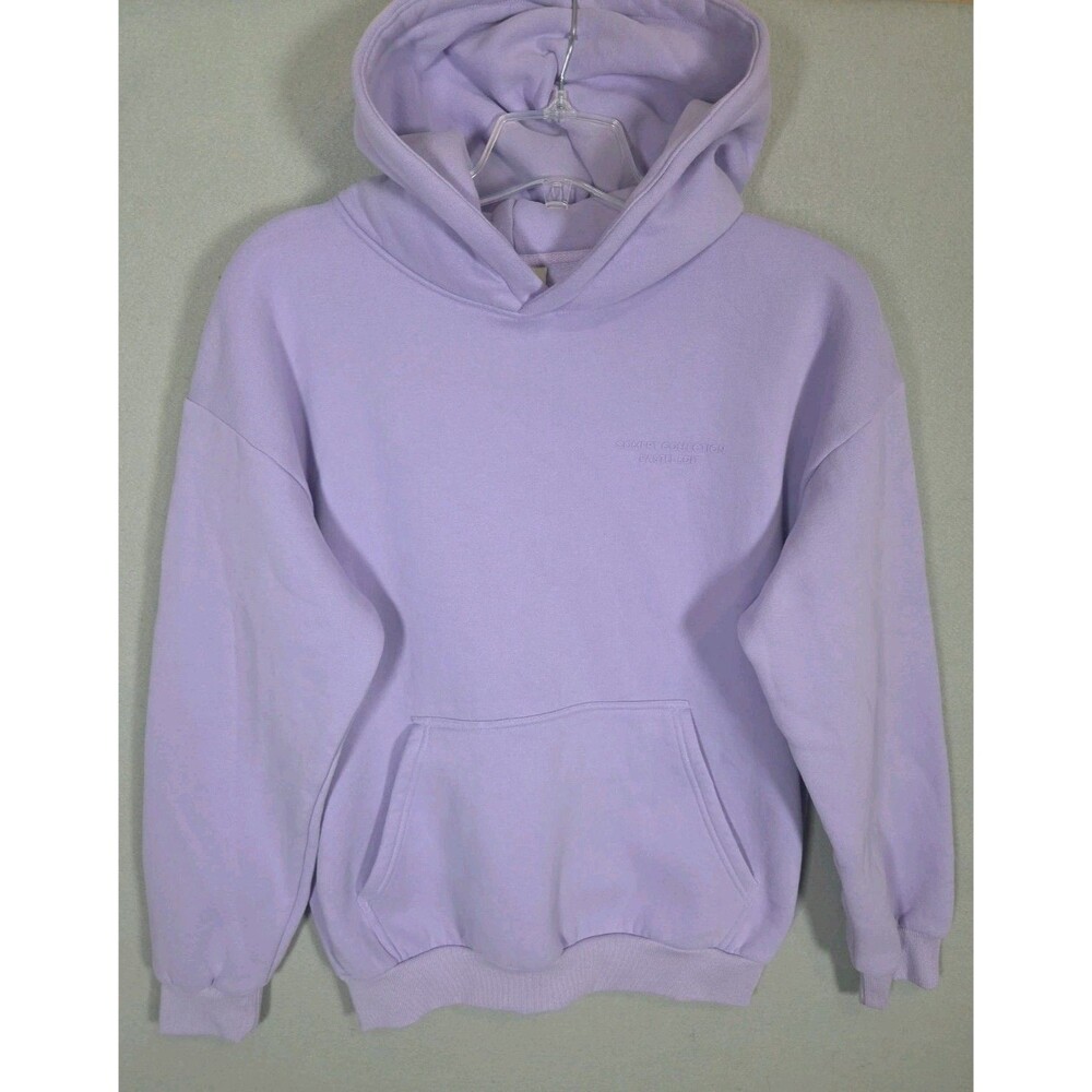 Comfrt Comfort Collection Pastel Edit Hoodie Womens M Lavender Unisex Pullover